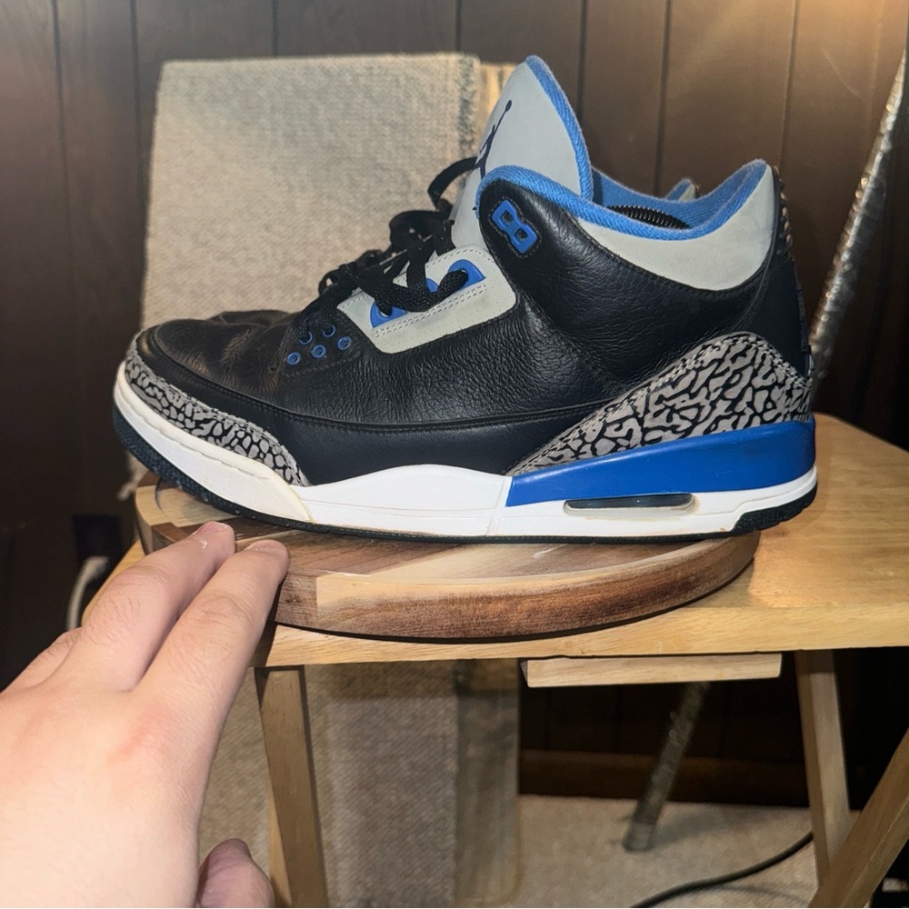 Size 12 - Air Jordan 3 Retro Sport Blue